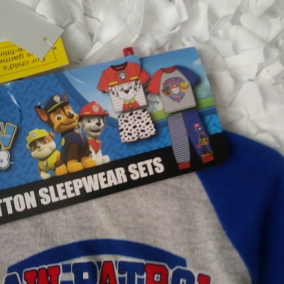 Paw patrol 4 piece pijama set - Picture 3 of 7